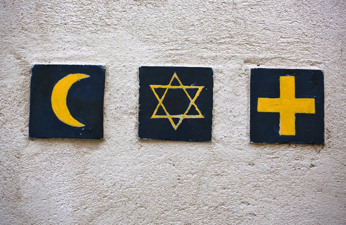 Religion(en) + Theologie | Grafische Elemente + Piktogramme