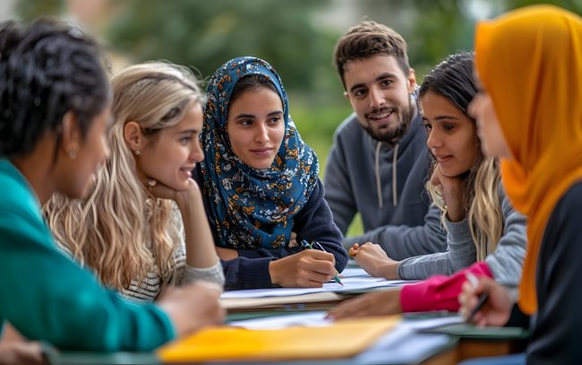 Beruf + Arbeit | Schulische + Sprachliche Bildung | Menschen