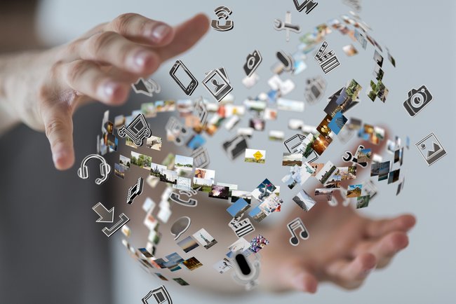 Politik + Gesellschaft | Wissenschaft, Technik + Medien | Grafische Elemente + Piktogramme