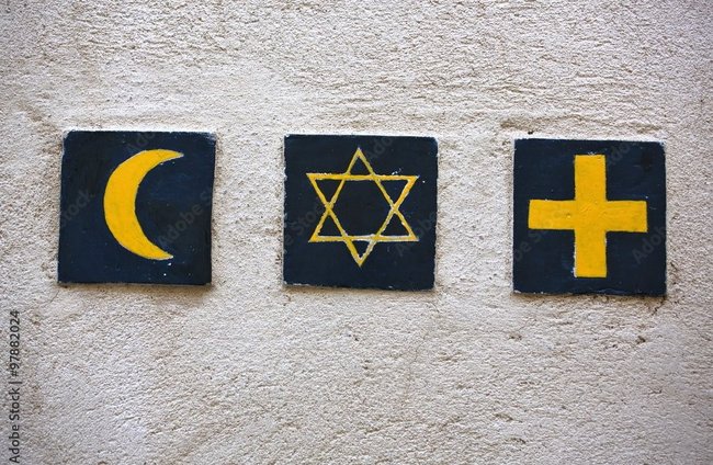 Religion(en) + Theologie | Soziale + Religiöse Themen | Grafische Elemente + Piktogramme