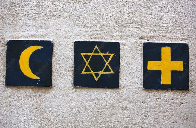 Religion(en) + Theologie | Soziale + Religiöse Themen | Grafische Elemente + Piktogramme