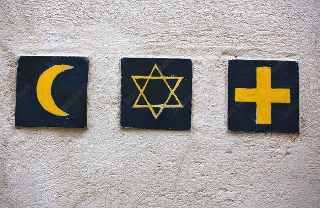 Religion(en) + Theologie | Grafische Elemente + Piktogramme